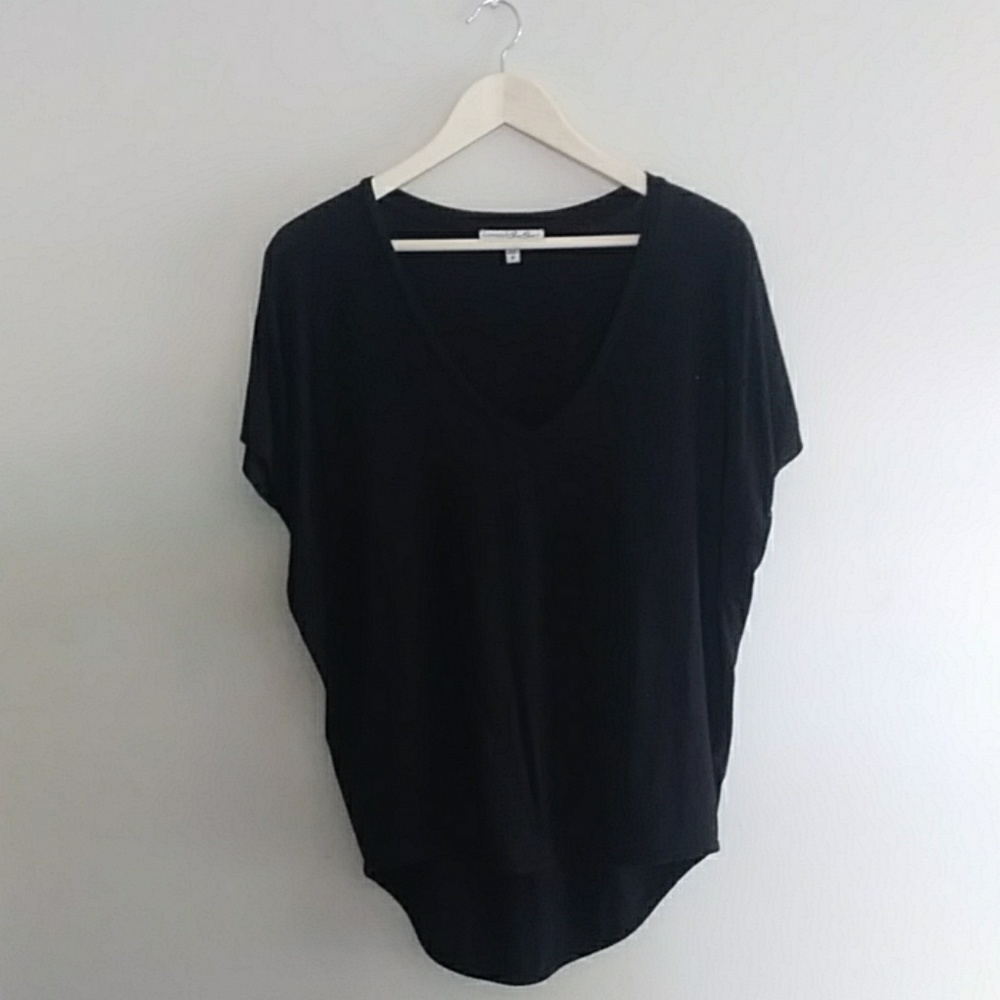 {Express} One Eleven Black Short Sleeve Tee